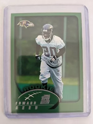 🏆 2002 Topps ED EDWARD REED RC #353 BALTIMORE RAVENS • $8.74