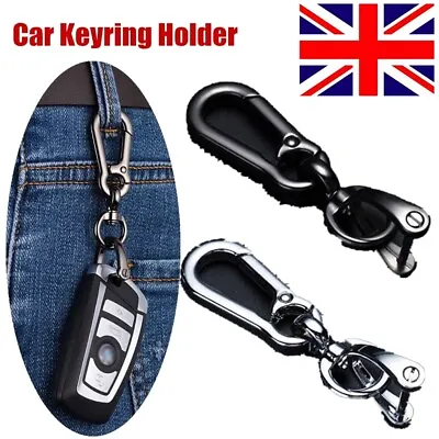 £5.39 • Buy Men Keychain Metal Key Chain Ring Keyfob Car Keyring Holder Horseshoe Shape GB