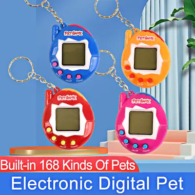 Tamagotchi Game Keyring Electronic Cyber Pet 90s Retro Toy Digital Virtual Game • $10.99