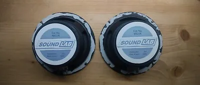 £10 • Buy 2x 65LUX Soundlab 6.5  Speakers 16cm 8ohm 60W Full Range Driver