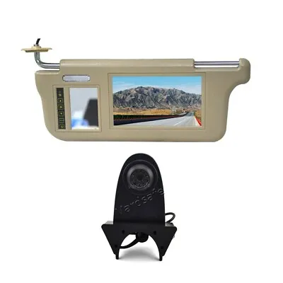 Sun Visor Rear View Mirror Monitor & Reversing Camera For Mercedes Sprinter Van • $199