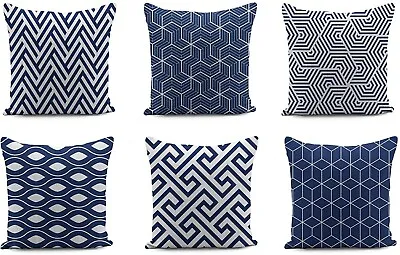 Adam Home Geometric Indoor Multicolour Cushion Covers Set Of 6 And 4 • £15.99