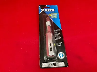 X-ACTO 3206 CONTOURED HANDLE KNIFE  #6 Chisel Blade Modeling HEAVY DUTY Vintage • $29.95