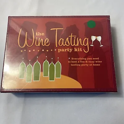 $9 • Buy The Wine Tasting Party Kit New Sealed 2005 Everything You Need To Host A Party