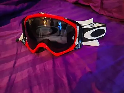 Oakley Crowbar Ski Goggles - Gray Polarized Lens • $100