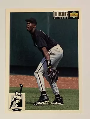 MLB MICHAEL JORDAN 1994 Upper Deck Collector's Choice ROOKIE RC Trading Card #23 • $30