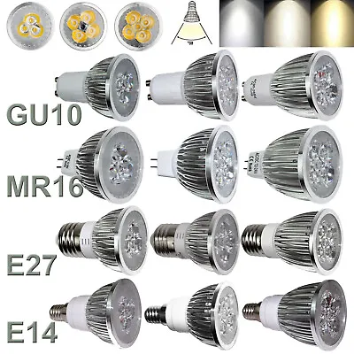 110V 220V Dimmable LED Spotlight Bulbs GU10 MR16 E27 E14 9W 12W 15W Light Lamps • $6.67