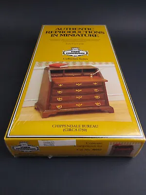 Dollhouse Miniature Chippendale Bureau Desk Kit 1:12 Scale Mini Mundus Vintage • $19