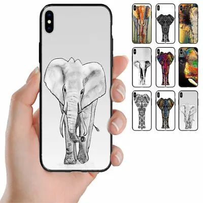 For Huawei Phone Series - Elephant Theme Print Back Case Mobile Phone Cover #1 • $9.98