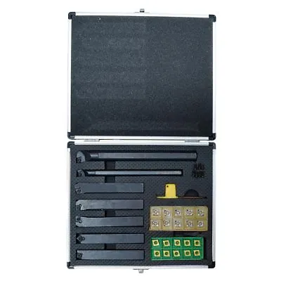 Indexable Bxa Master Carbide Cutting Tool Set Sized Bxa Ccgt Ccmt Metal Lathe • $189.99