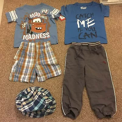 £5 • Buy Bundle Of Boys Clothes Size 18-24 Months T Shirts Shorts Trousers Hat New Summer