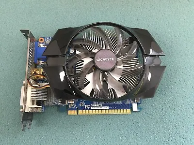 GIGABYTE GeForce GTX 650 GV-N650OC-1GI 1GB GDDR5 PCIE Video GPU | GPU783 • $34.99