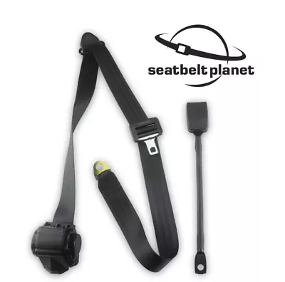 1990-2002 Chevy C7500 Truck Driver Or Passenger Seat Belt Heavy Duty Black Gray • $169.95