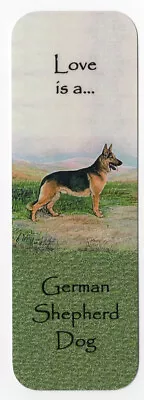£2.50 • Buy German Shepherd Dog Gsd Beautiful Dog Bookmark Same Image Both Sides Great Gift