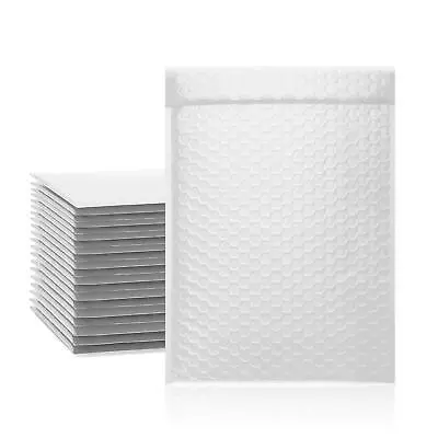 25 Pack #3 9x12 Poly Bubble Mailers Padded Envelopes Retailer Shipping Bags W... • $40.04