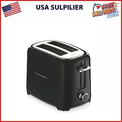 $22.89 • Buy Hamilton Beach 2 Slice Toaster With Extra-wide Slots, Black For Kitchen