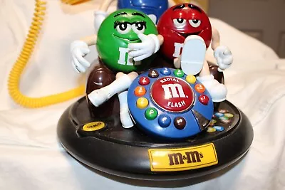 M&M's Animated Telephone Land Line  New In Box Vintage Green Blue Red Yellow • $57.50