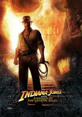 $18.95 • Buy Indiana Jones Movie Poster * Large A3 Size Quality Canvas Print