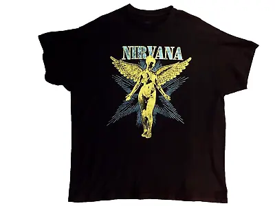 Nirvana Band ''in Utero'' T-shirt  Size Large • $22.06