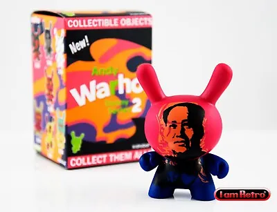 Kidrobot Andy Warhol Mini Series 2 - Mao 3  Vinyl Figure 1/24 • $29.95