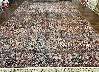 Large Karastan Rug 12x18 Multicolor Panel Kirman #717 Wool Pile Vintage • $4675.30