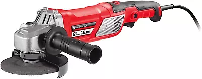 Powerbuilt 5 In.10 Amp Variable Speed Angle Grinder Constant RPM - 240079 Red • $138.46