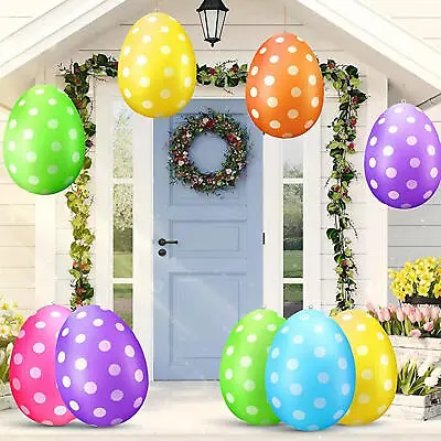 1 PCS Inflatable Easter Egg & Pump Decorations Easter Inflatables Outdoor Decor • $18.99