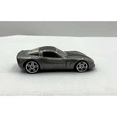 Hot Wheels Chevy C6 Corvette Metalflake Dark Gray Die Cast • $7.99