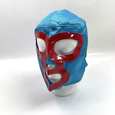 Nacho Libre Wrestling Lucha Libre Mexicana Blue Mask Kids One Size • $11.89