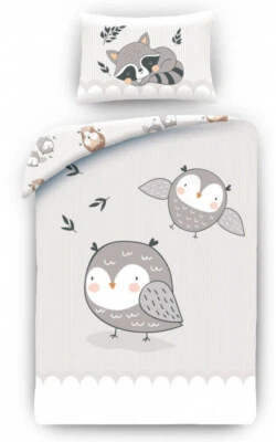 $20.36 • Buy Owl Owls Baby Bedding 39 3/8x53 1/8in
