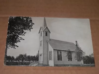 Mt. Pocono Pa - 1912 Postcard - M.e. Church • $5.50