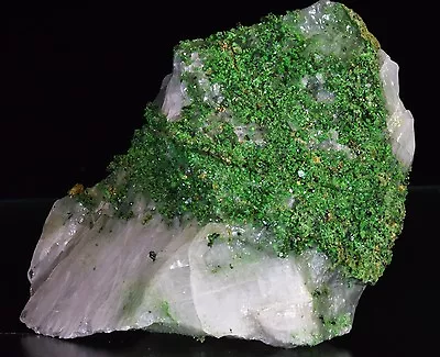 Rare Green GROSSULAR GARNET MILLERITE MAUCHERITE ORFORD NICKEL MINE QUEBEC CA • $450