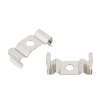 10x T4 Fluorescent Tube Lamp Socket Holder Bracket Clip Silver Tone • £4.98