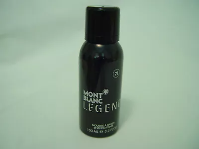 Mont Blanc LEGEND Shaving Foam 3.3 Oz/100 Ml !! • $21