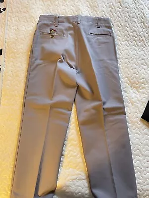 Ben Davis Work Pants Men Size 38 Gray Cotton Blend Straight USA Vintage • $30