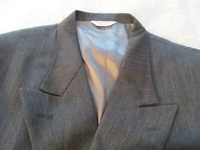 J. RIGGINS Men's Dark Gray Wool Blazer Sport Coat Jacket 44R • $45