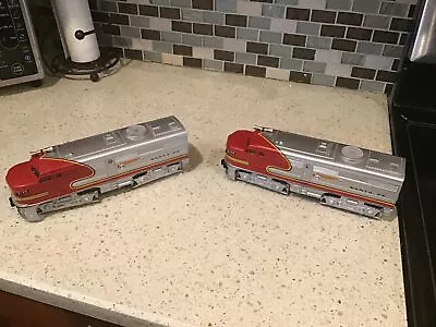 K-LINE ELECTRIC TRAINS TWIN ALCO SANTA FE AA K2126 # 2126 And # 2128 • $225