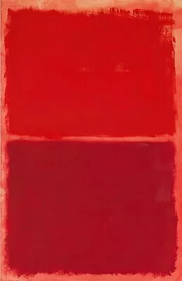 Mark Rothko Composition Red On Red Abstract Art Giclee Print Fine Canvas • $100