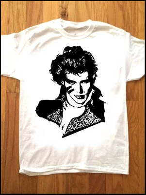 $18.99 • Buy New Adam Ant-Sharpie Portrait Gift Family Cotton Black Shirt NE816