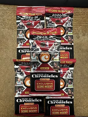 LOTS OF 5 - 2020-21 Panini Chronicles NBA Basketball • $25