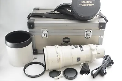 [Exc+5 W/ Trunk] Minolta AF Apo Tele 400mm F/4.5 G High Speed Lens Sony A Mount • $529.99