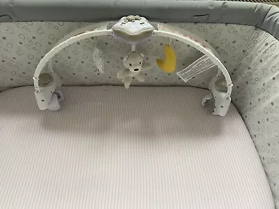 £15 • Buy Chicco Toy Newborn/Baby/Infant Rainbow Sky Cot/Bed Arch Musical Night Light 0m+