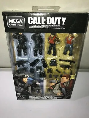 Mega Construx COD Call Of Duty SPECIAL FORCES Vs SUBMARINERS #GFW67 Set NEW! • $14.99