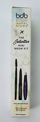 Billion Dollar Brows The Jetsetter Mini Brow Brush/Pencil/Tweezer Kit Eyebrow • $8.49