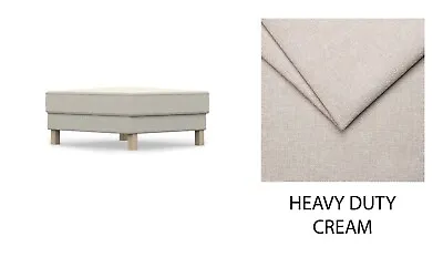 KARLSTAD IKEA Footstool Cover - Heavy Duty / Cream • £73.20