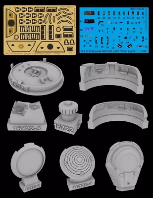 1/350 USS Enterprise/Constitution NCC-1701 (refit) Detail Set For Polar Lights • $44.33