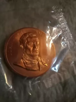 Vintage John Wayne - American Commemorative Bronze Coin Medallion Token (1979) • $20