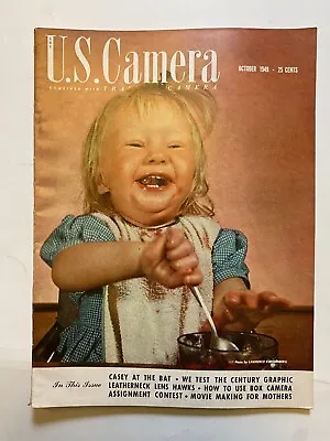 1949 US Camera Magazine Pinup Girl Beach Abstract  Model Vintage Hollywood • $19.99