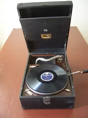 £69 • Buy Hmv Wind Up Gramophone/ Record Player 78 Rpm