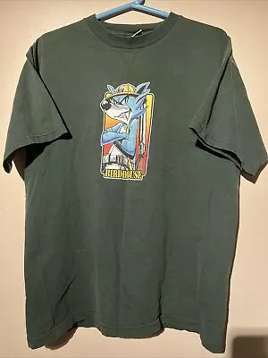 Vtg Birdhouse Clint Walker Fox Graphic Shirt Size L Skate Tony Hawk • $199